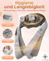 MASSAGEWERK® Shiatsu Nacken- und Rückenmassagegerät | Elektrisches Nackenmassagegerät mit Wärmefunktion – Bild 2