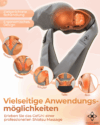 MASSAGEWERK® Shiatsu Nacken- und Rückenmassagegerät | Elektrisches Nackenmassagegerät mit Wärmefunktion – Bild 3