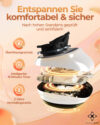 MASSAGEWERK® Premium Fußmassagegerät Elektrisch | EMS Fußmassagegerät mit Shiatsu, Vibration und Heizfunktion bis Größe 45 – Bild 7