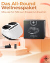 MASSAGEWERK® Premium Fußmassagegerät Elektrisch | EMS Fußmassagegerät mit Shiatsu, Vibration und Heizfunktion bis Größe 45 – Bild 8