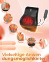 MASSAGEWERK® Shiatsu Rücken- und Nackenmassagekissen | Elektrisches Nackenmassagekissen mit Wärmefunktion – Bild 5
