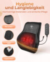 MASSAGEWERK® Shiatsu Rücken- und Nackenmassagekissen | Elektrisches Nackenmassagekissen mit Wärmefunktion – Bild 9