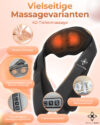 MASSAGEWERK® Shiatsu Nacken- und Rückenmassagegerät | Elektrisches Nackenmassagegerät mit Wärmefunktion – Bild 6